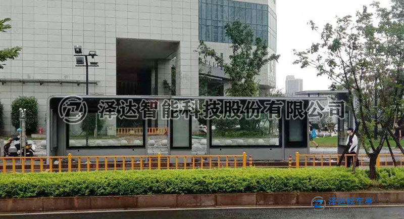候车亭装车再次发往浙江