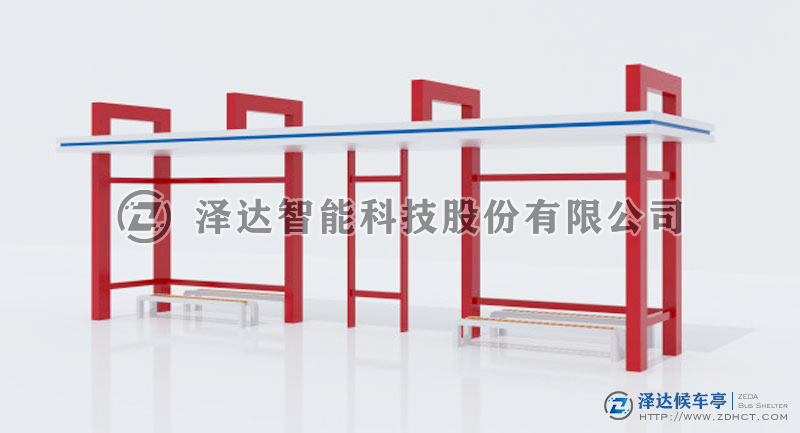 泽达候车亭助力新疆完善交通民生工程(图1)