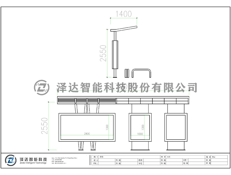 泽达候车亭 HCT035(图2)