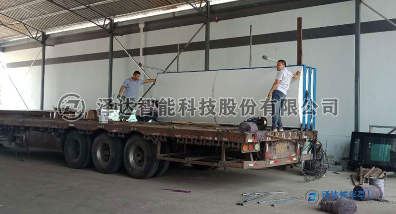 湖北省乡镇候车亭由泽达候车亭生产装车发货(图2)
