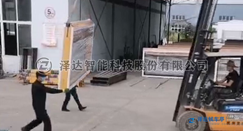 江西建设乡镇公交候车亭 泽达科技来添砖加瓦(图2)