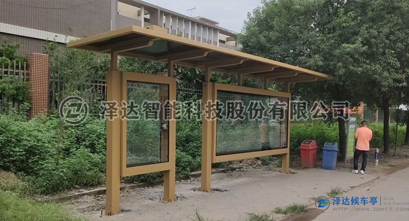 泽达候车亭再次助力中山候车亭建设(图6)