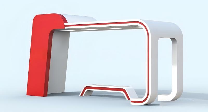 江西省异形候车亭装车发货