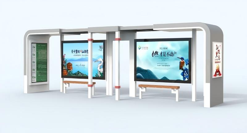 港湾式候车亭已生成完成,即将亮相浙江省