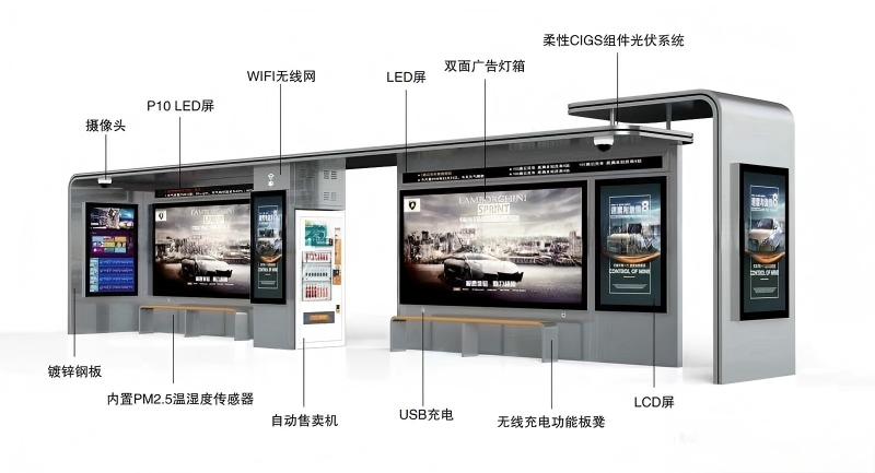 候车亭装车再次发往浙江