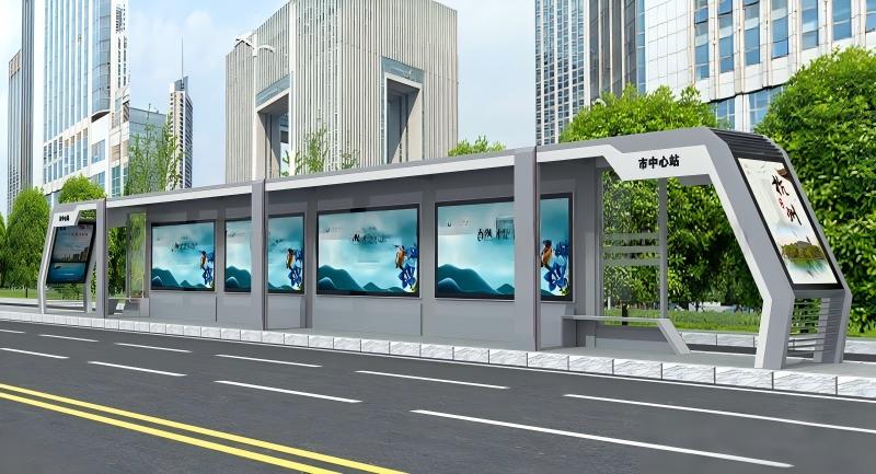 安徽省候车亭项目三