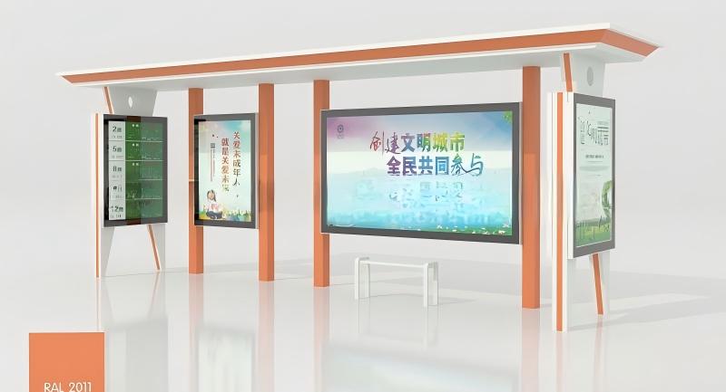 天津市候车亭项目一