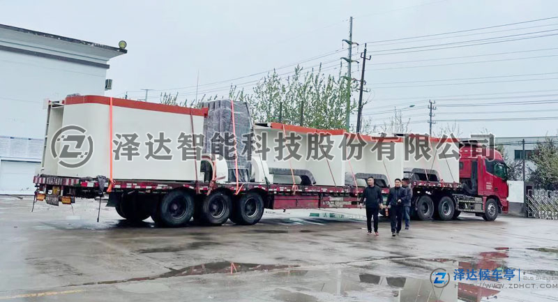 江西省异形候车亭装车发货(图3)