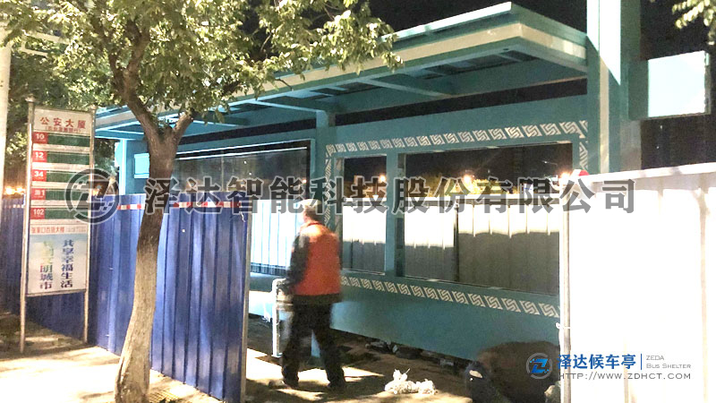 河北省的自动售卖机式候车亭再次装车发货，点亮星空(图6)